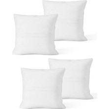 Valena Home 4'lü Kırlent Kılıfı Minder 70 x 70 cm Silikon Elyaf