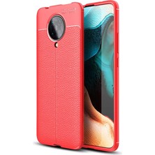 ZORE Xiaomi Redmi K30 Pro Kılıf Zore Niss Deri Desenli Silikon Kılıf