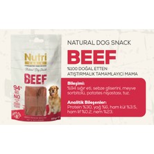 Nutri Canin Sığır Etli Tahılsız Nutri Canin 80GR Köpek Ödülü