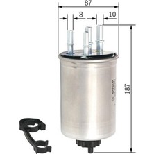 Bosch Yakıt Filtresi Land Rover Dıscovery Iıı 2.7td 04-09 Range Roversport 2.7tdvm Jaguar 2.7d  F026402113