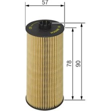 Bosch Yağ Filtresi Mercedes A Seri W169 A150-A160-A170-A180-A200- B Seri W245 B150-B160-B170-B180-B200  1457429306