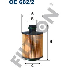 Filtron Yağ Filtresi Euro5 Doblo 10 Astra J 09 Corsa D-Lınea-Punto-Bravo-Alfa 159 09 1.3-1.6jtd-1.9d Fıltron OE682.2