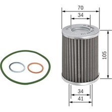 Bosch Yağ Filtresi  F026407118