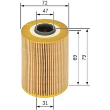 Bosch Yağ Filtresi Bmw 116İ-118İ-120İ-316İ-318İ-320İ-520İ-X1-X3-Z4 10986TF0131  1457429262