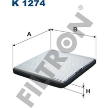 Filtron Polen Filtresi Chevrolet Spark 10 Fıltron K1274
