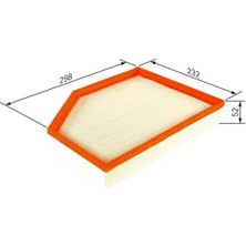 Bosch Hava Filtresi Volvo V40 2013  F026400501