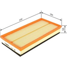 Bosch Hava Filtresi Süngerli A3-Tt-Leon -Toledo Iı -Octavıa - Bora-Golf Iv-New Beetle 1.8-1.9tdı  1457433081