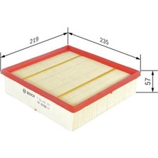 Bosch Hava Filtresi MB A160-A180-A200-A220-B160-B180-B200-B220 Cdı 12 CLA200-CLA220-GLA180-GLA200 13  F026400379