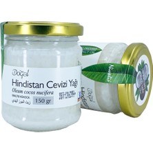 Nivalis Katı Hindistan Cevizi Yağı, Soğuk Sıkım, Aromaterapi Yağları, 150 gr