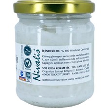 Nivalis Katı Hindistan Cevizi Yağı, Soğuk Sıkım, Aromaterapi Yağları, 150 gr