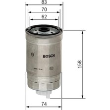 Bosch Yakıt Filtresi Passat 1.9tdı 98-05 - A4 1.9tdı 00-01 - A6 1.9tdı 00-05  1457434329