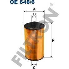 Filtron Yağ Filtresi Astra G-H-J 1.2-1.4 16V-1.8- Corsa C-D- Zafıra 1.2-1.4- Merıva 1.4-Vectra C 1.8- Zafıra Fıltron OE648.6