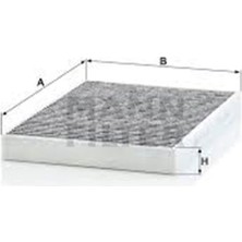 Mann Polen Filtresi A4 15 A5-Q5-Q7 15 Karbonlu Mann CUK31003