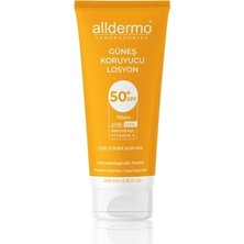 Alldermo Güneş Kremi Spf 50+ 200 ml