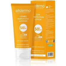 Alldermo Güneş Kremi Spf 50+ 200 ml