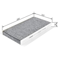 Bosch Aktif Karbonlu Polen Filtresi  1987432535