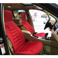 HMNL Skoda Felicia Kırmızı Koltuk Kılıf Koruyucu Minderi Ön 2'li Minder