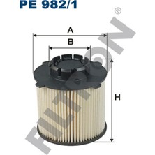 Filtron Yakıt Filtresi Astra J 10 Insıgnıa 08 Merıva B 10 Zafıra C 12 Cruze 09 Fıltron PE982.1