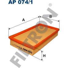 Filtron Hava Filtresi Focus 1.4 16V-1.6 16V-1.8 16V-2.0 16V-1.8TDCI 98-04 Connect 1.8 16V-1.8TDCI 02 Fıltron AP074.1