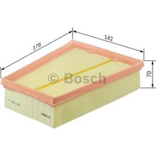 Bosch Hava Filtresi Clıo Iı 00 Kangoo-Exp-Laguna-Trafıc 01 Megane I 99 Scenıc 00 Vıvaro 06  1457433529