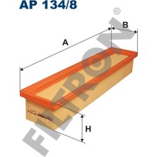 Filtron Hava Filtresi Clıo Iıı 05 Modus 04 Twıngo 07 1.2 16V Fıltron AP134.8