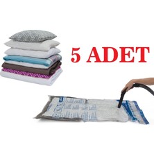Olgun Home Vakumlu Poşet 5 ADET,55X90 cm Large Vakumlu Hurç