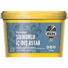 Düfa Iç ve Dış Cephe Diamond Silikonlu Iç Dış Astar 3.5 kg