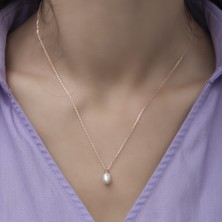 Chic Touch Inci Rose Gümüş Kolye