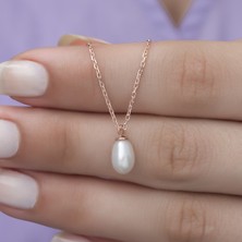 Chic Touch Inci Rose Gümüş Kolye