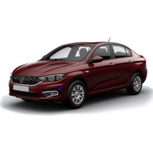 Blueoto Fiat Egea Sedan Sis Farı Çerçevesi Kromu Nikelajı Paslanmaz Çelik 2 Adet