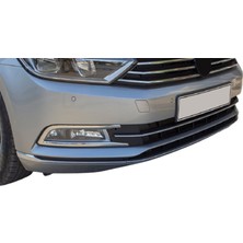 Blueoto Vw Passat B8 ( 2015-2016-2017-2018 ) Ön Tampon Alt  3 Parça Paslanmaz Krom