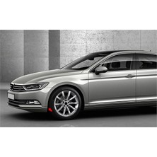 Blueoto Vw Passat B8 ( 2015-2016-2017-2018 ) Ön Tampon Alt  3 Parça Paslanmaz Krom