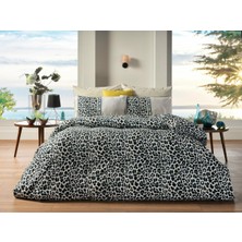 Doqu Home Festival Leopar Tek Kişilik Nevresim Takımı - Yeşil