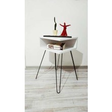 Rmd Shop Tel Sehpa Zigon Sehpa Orta Sehpa Kütük Sehpa Yan Sehpa Ayağı 49 cm 1 Adet
