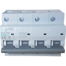 Sigma 4X125A C/6ka Otomatik Sigorta Sigma