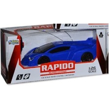 Ceren Yarım Fonksiyon Uzaktan Kumandalı Araba 1:26 09279 Mavi