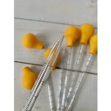 Elysian Yavru Güvercin Besleme Pompası 3 Adet Elle Besleme Yem Pompaları 30 cm