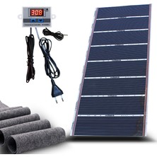 Multiteknik Karbon Isıtıcı Film Dijital Termostatlı Keçeli - 80X200