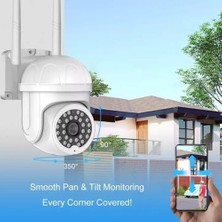 EVKVO Yoosee Ip Kamera 1080P Hd Wifi Dış Mekan Dome Cctv Hava Koşullarına Dayanıklı Onvıf Gece Görüşü (Yurt Dışından)