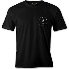 Lordd T-Shirt Flower Shining Siyah Erkek T-Shirt