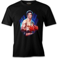 Lordd T-Shirt  Rocky - Fist Siyah Erkek T-Shirt