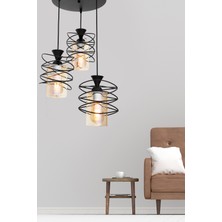 Begüsa Fiber 3'lü Siyah Tepsili