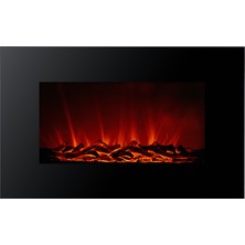 Tektes Plazma Elektrikli Şömine 90CM