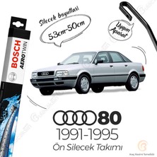 Bosch Audi 80 Muz Silecek Takımı (1991-1995) Bosch Aerotwin