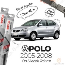 Bosch Volkswagen Polo Muz Silecek Takımı (2005-2008) Bosch Aeroeco