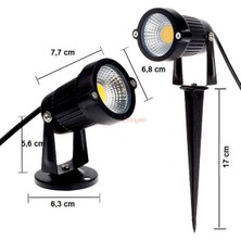 Cata CT-7300 5W LED Bahçe Armatür (Yeşil)