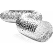 Flexiva Air  Flexiva Izolesiz Alüminyum Flex Hava Kanalı 10 Metre (Çap  102 Mm)