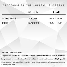 Alpha Auto Part Mercedes Axor, Ford Kangoo Için Kilometre Gösterge Motoru Metal Milli