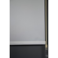 Halim Perdesan Stor Perde Pl-01 Beyaz Renk Eteksiz 90 x 200 cm