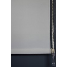 Halim Perdesan Stor Perde Mp-01 Beyaz Renk Eteksiz Mat Polyester Stor Perde 185GR/M2 80 x 200 cm